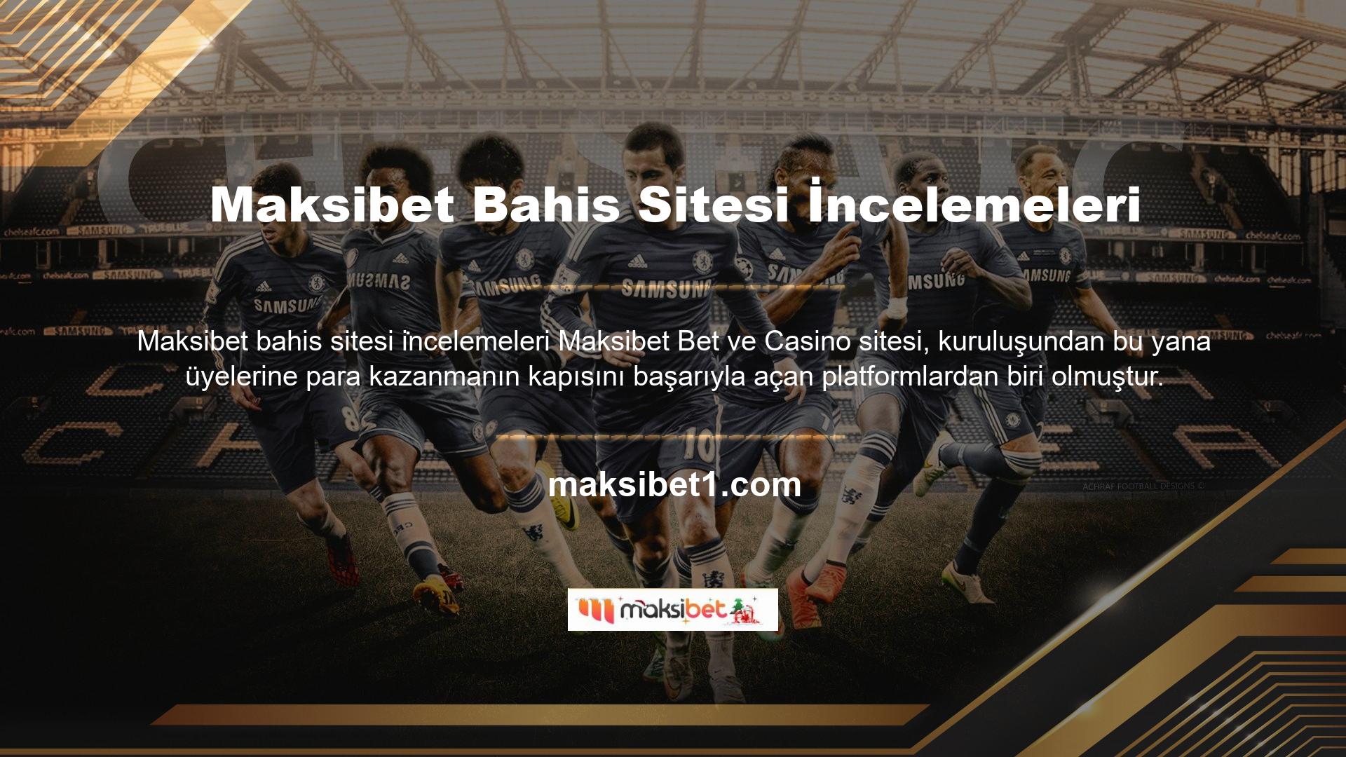 Türkiye'de tanınmış bir bahis platformu olan Maksibet, büyüleyici reklamlarla Türk bahis pazarına girerek muazzam bir büyüme yaşadı