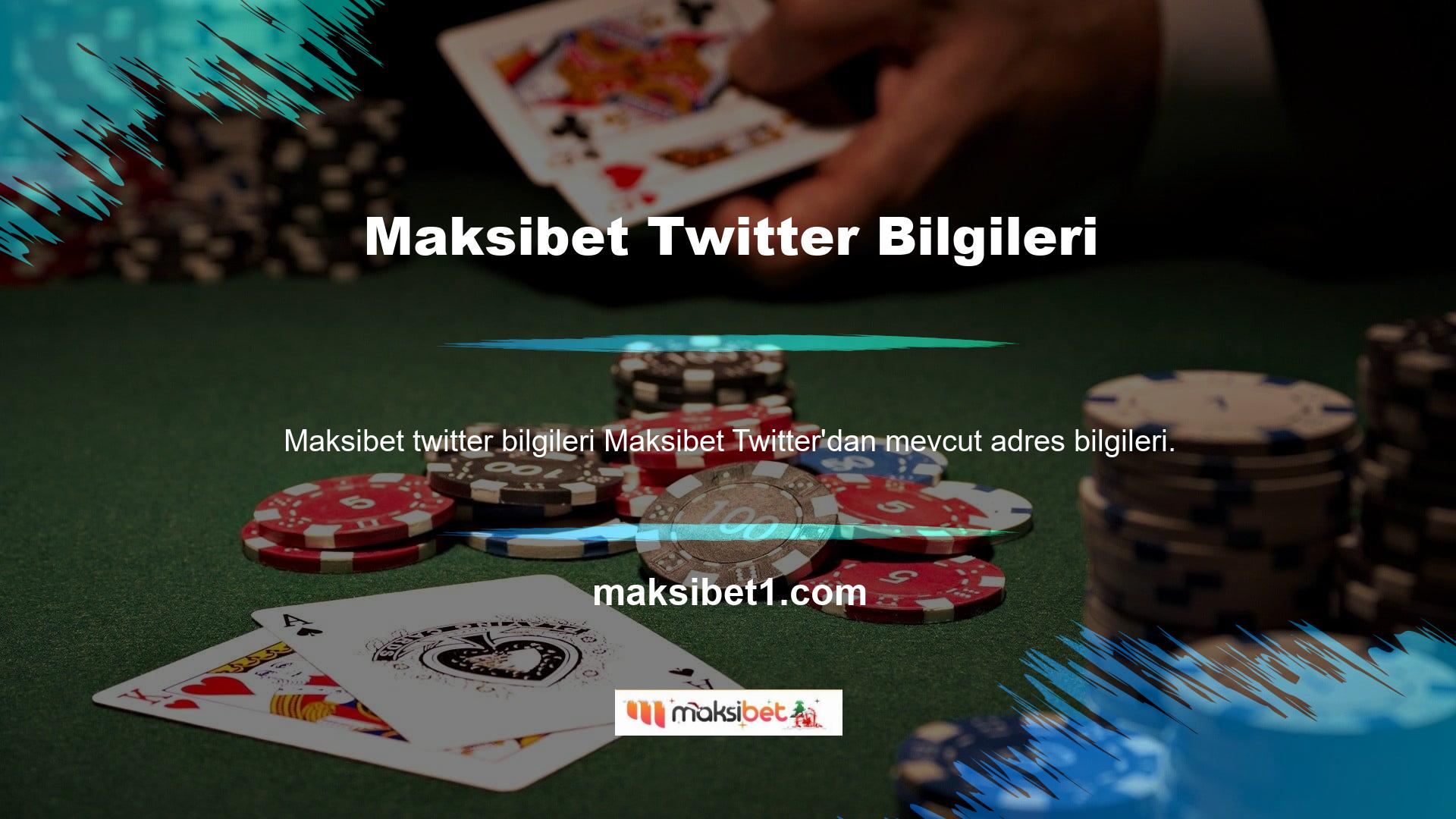 Maksibet Twitter hesabı ne için kullanılan şeydir? Bu Twitter hesabından birçok şey hakkında bilgi edinebilirsiniz
